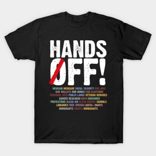 Hands-Off-Protest T-Shirt